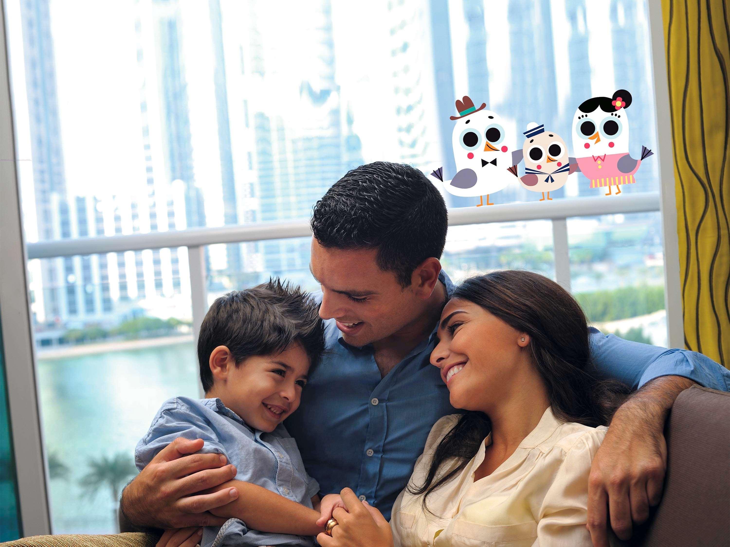 Moevenpick Hotel & Resort Al Bida'A Salmiya Bagian luar foto A family